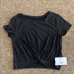 Zyia swirl in the front tee